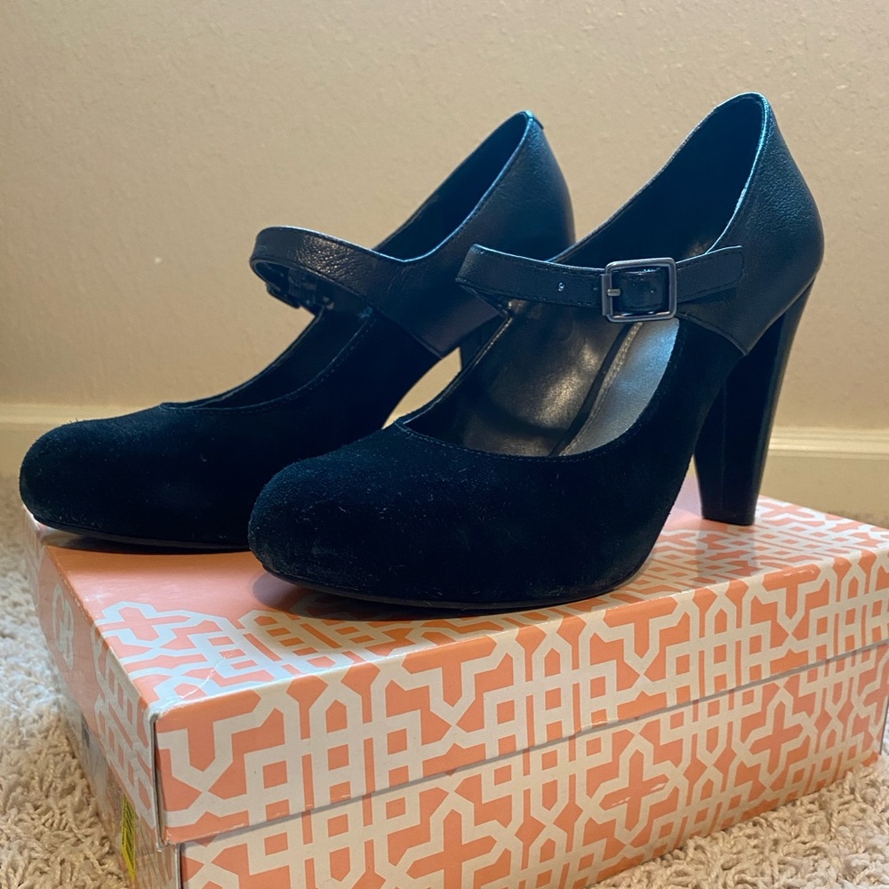 Gianni Bini Black Mary Jane Pumps size 8.5